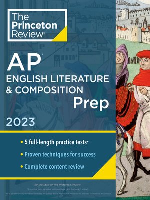 cover image of Princeton Review AP English Literature & Composition Prep, 2023